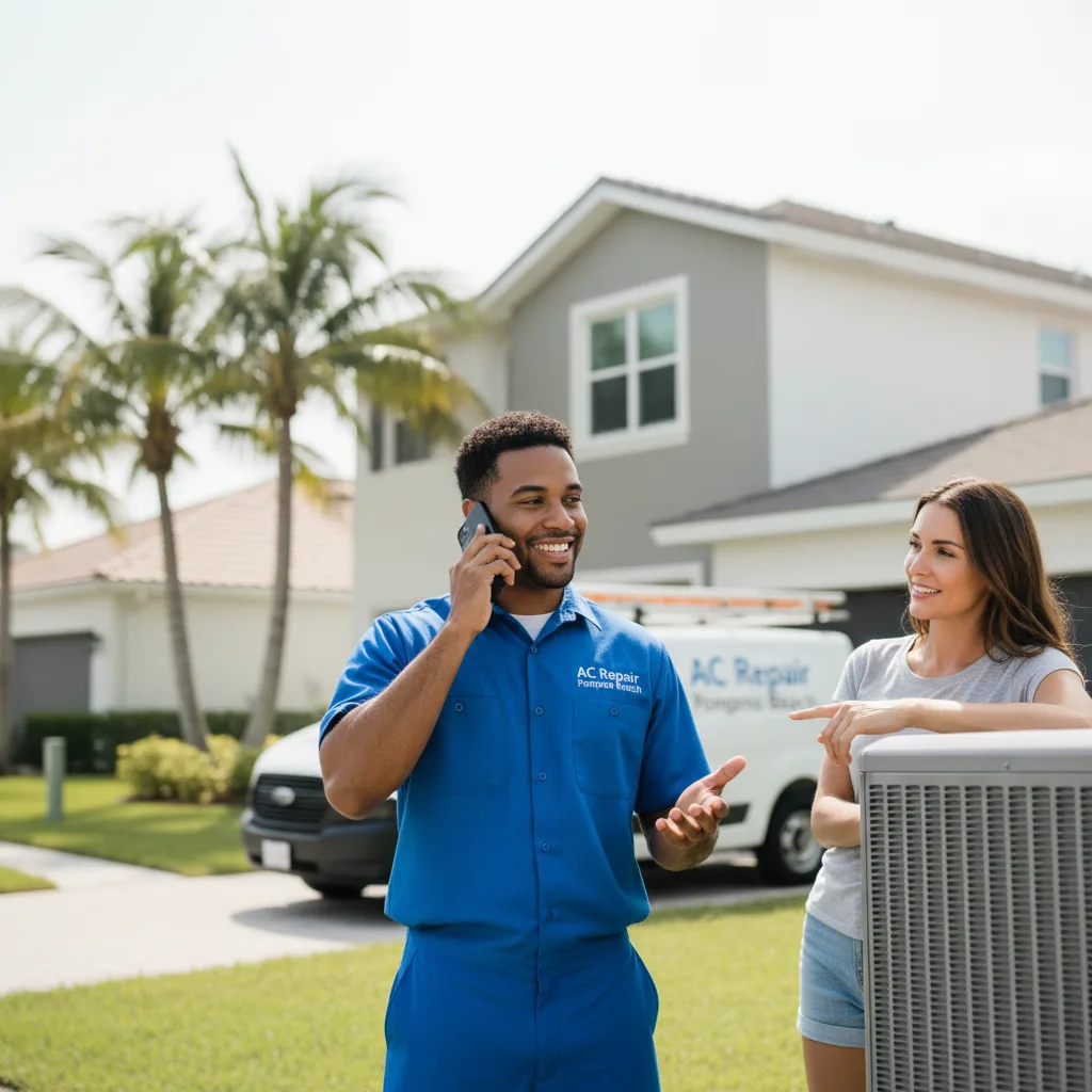 AC Repair Pompano Beach customer support in Justice